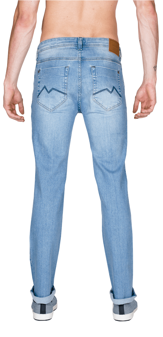 calça jeans m officer masculina